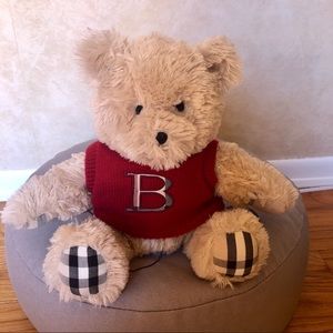 Burberry “Arnold” Teddy Bear with Red “B” Sweater